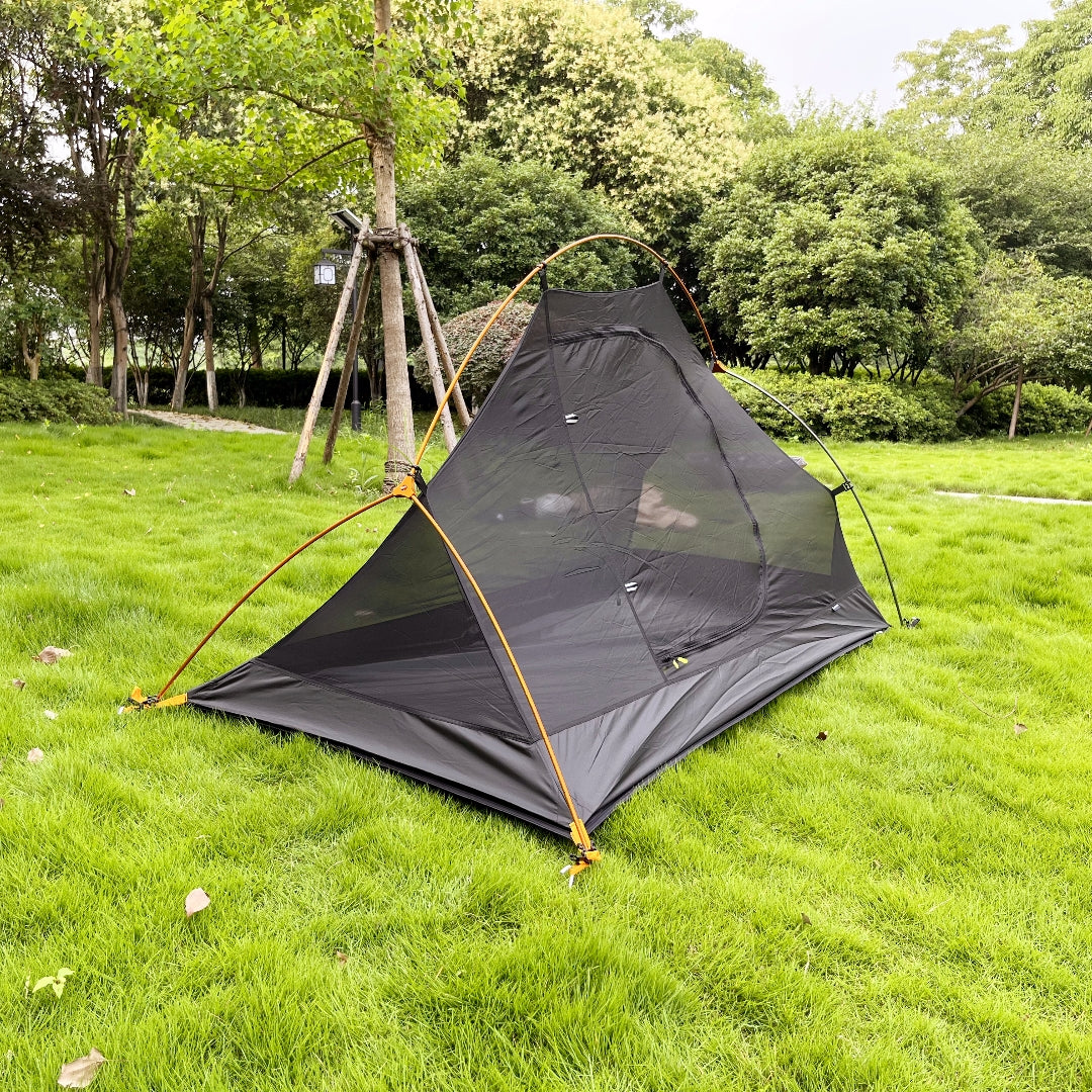 HikeVictor Dark Green Ultralight 1 Person Professional Camping Tent Outdoor Trekking Hiking Cycling Single Tents Waterproof PU4000