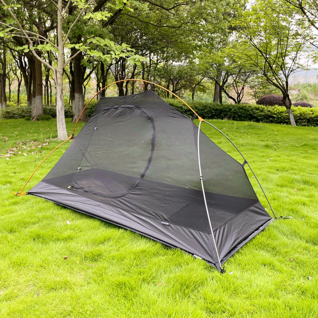 HikeVictor Dark Green Ultralight 1 Person Professional Camping Tent Outdoor Trekking Hiking Cycling Single Tents Waterproof PU4000