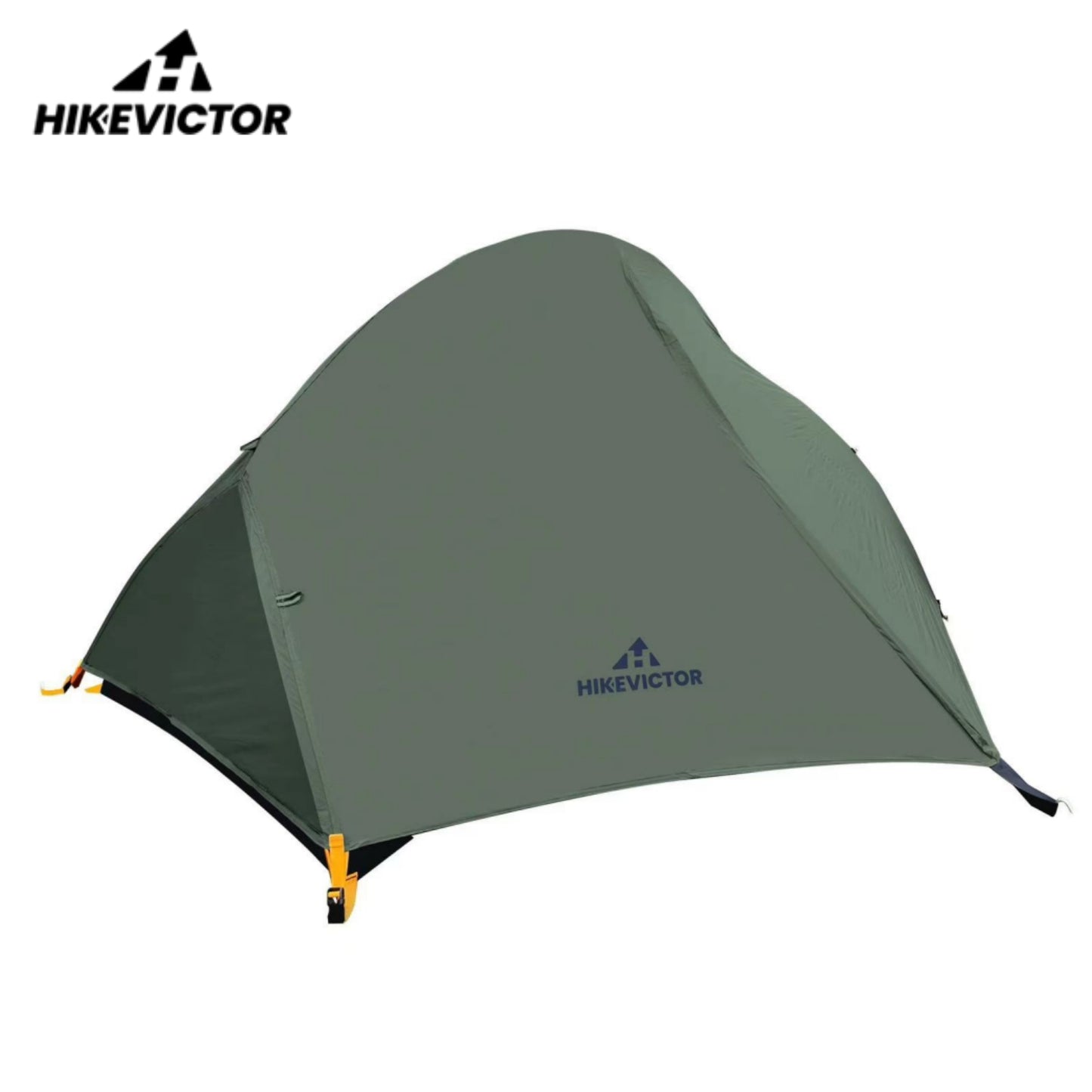 HikeVictor Dark Green Ultralight 1 Person Professional Camping Tent Outdoor Trekking Hiking Cycling Single Tents Waterproof PU4000